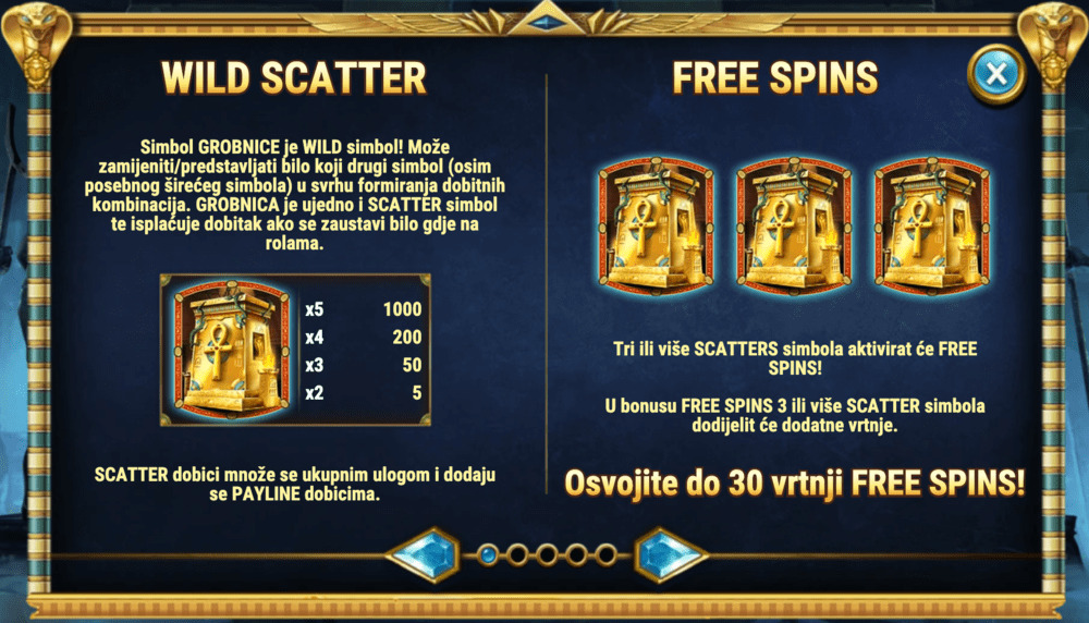 Pilgrim Of Dead wild scatter & free spins