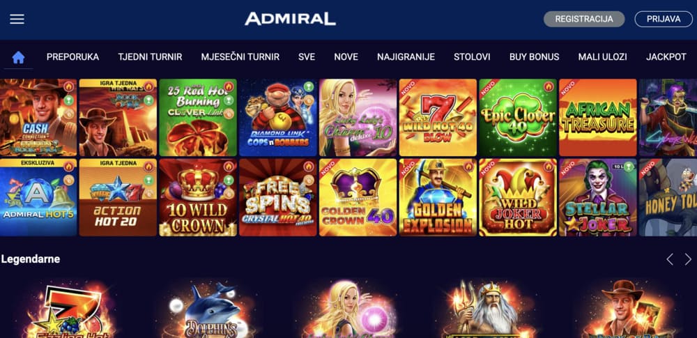 Admiral Casino - Hrvatska