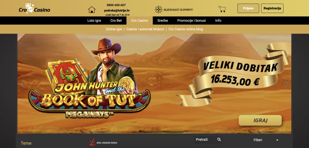 Cro Casino Online Hrvatska Lutrija