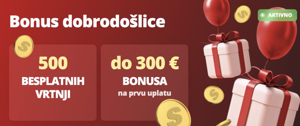 SuperSport Casino Bonus dobrodošlice